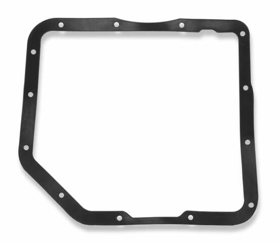 Mr. Gasket transmission oil pan black aluminum 9795BMRG Chevy steel 2493