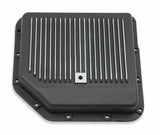 Mr. Gasket transmission oil pan black aluminum 9795BMRG Chevy steel 2493