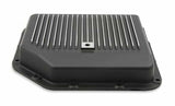 Mr. Gasket transmission oil pan black aluminum 9795BMRG Chevy steel 2493