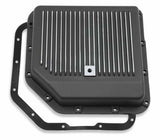 Mr. Gasket transmission oil pan black aluminum 9795BMRG Chevy steel 2493