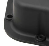 Mr. Gasket transmission oil pan black aluminum 9796BMRG Chevy steel 2493