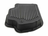 Mr. Gasket transmission oil pan black aluminum 9796BMRG Chevy steel 2493