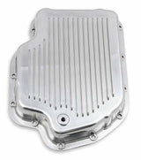 Mr. Gasket transmission oil pan polished aluminum 9796PMRG Chevy steel 2493