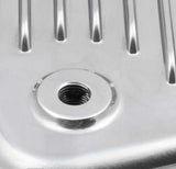 Mr. Gasket transmission oil pan polished aluminum 9796PMRG Chevy steel 2493