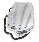 Mr. Gasket transmission oil pan polished aluminum 9796PMRG Chevy steel 2493