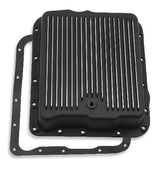 Mr. Gasket transmission oil pan black aluminum 9797BMRG LS engine Chevy steel 2493