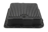 Mr. Gasket transmission oil pan black aluminum 9797BMRG LS engine Chevy steel 2493