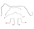 Front Brake Line Kit for 1998-1999 Chevy Blazer 4WD stainless steel