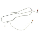t 98-00 Chevrolet S-10 Brake Line Kit 2WD Reg Cab/Short Bed Rear Drum Without ZR2 Fine Lines