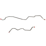 t 98-00 Chevrolet S-10 Brake Line Kit 2WD Reg Cab/Short Bed Rear Drum Without ZR2 Fine Lines