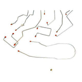 t 98-00 Chevrolet S10 Brake Line Kit 4WD Ext Cab/Short Bed Stainless Steel Fine Lines