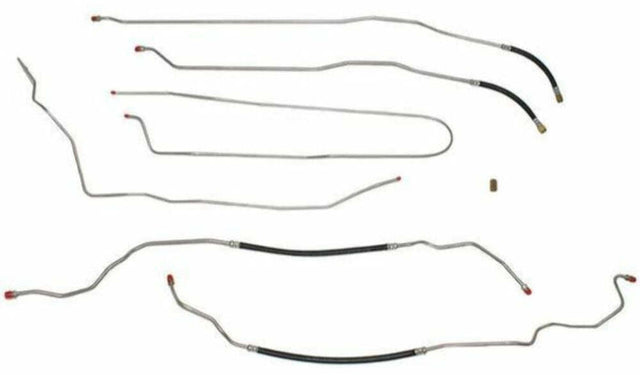Fuel Line Kit for 1998-2000 98-00 Chevy S10 short bed steel