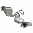 MagnaFlow direct-fit catalytic converter for 1998-2000 Ford 4.0L 3 inch inlet/outlet stainless steel CARB compliant 447189
