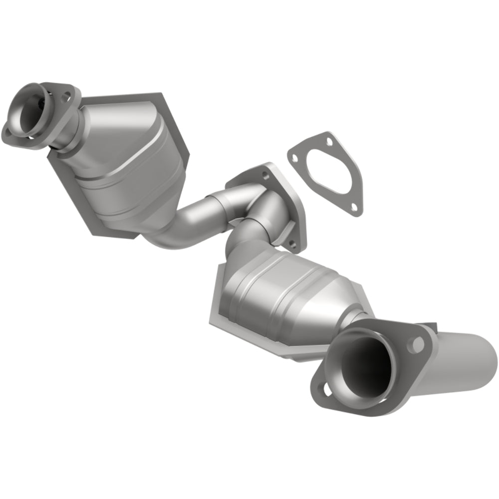 MagnaFlow direct-fit catalytic converter for 1998-2000 Ford 4.0L 3 inch inlet/outlet stainless steel CARB compliant 447189