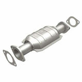 MagnaFlow direct-fit catalytic converter for 1998-2000 Nissan Frontier 2.4 inch inlet/outlet stainless steel Federal EPA compliant OBDII 93445