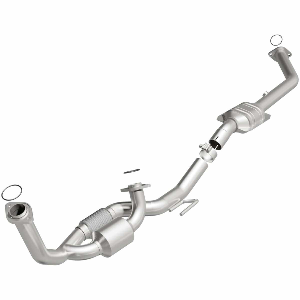 MagnaFlow direct-fit catalytic converter for 1998-2000 Toyota 3.0L stainless steel CARB compliant 447163