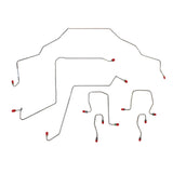 t 98-01 Dodge Ram 1500 Front Brake Line Kit 2WD RWABS Fine Lines