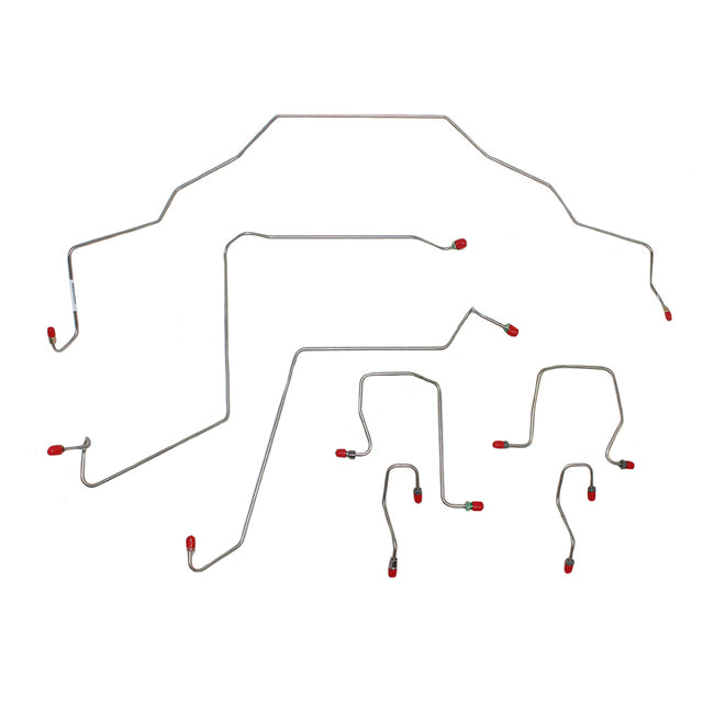t 98-01 Dodge Ram 1500 Front Brake Line Kit 2WD RWABS Fine Lines