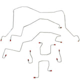 Front Brake Line Kit for 1998-2001 Dodge Ram 1500 ABS 4WD stainless steel