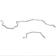 t 98-01 Dodge Ram 3500 Rear Axle Brake Line Kit Dually Dana 80 Fine Lines
