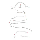 Complete Brake Line Kit for 1998-2001 98-01 Ford Ranger ABS 2WD short bed steel