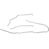 t 98-01 Ford Ranger Intermediate Brake Line Kit Steel Reg Cab Long Bed/Ext Cab Short Bed Fine Lines