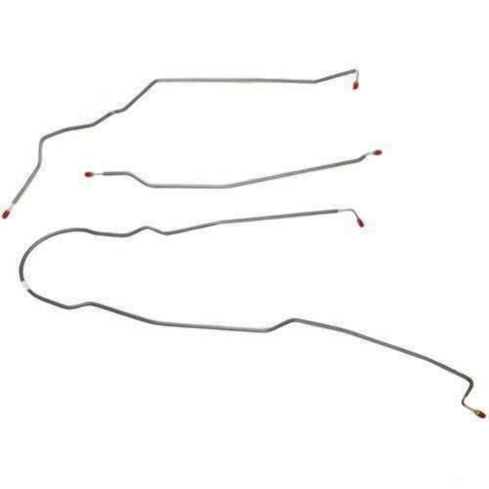 t 98-01 Ford Ranger Intermediate Brake Line Kit Reg Cab/Short Bed Steel Fine Lines