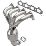 MagnaFlow direct-fit catalytic converter for 1998-2000 Hyundai Elantra 1.8L stainless steel CARB compliant 452037