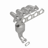 MagnaFlow direct-fit catalytic converter for 1998-2000 Hyundai Elantra 1.8L stainless steel CARB compliant 452037