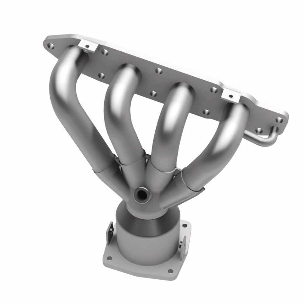 MagnaFlow direct-fit catalytic converter fits 1998-2001 Chevrolet Geo Metro and 1997-2001 Suzuki Swift, this and 1998-2001 Geo Metro 1.3 frt 1.3 inch inlet/outlet stainless steel C