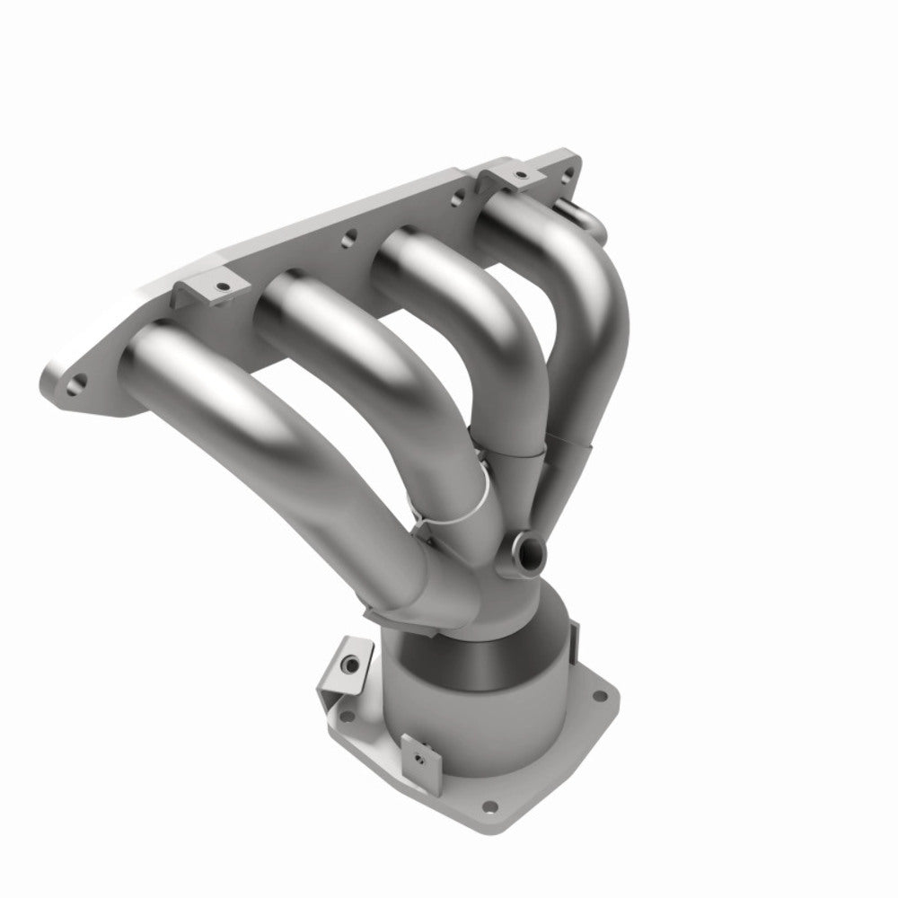 MagnaFlow direct-fit catalytic converter fits 1998-2001 Chevrolet Geo Metro and 1997-2001 Suzuki Swift, this and 1998-2001 Geo Metro 1.3 frt 1.3 inch inlet/outlet stainless steel C