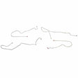 t 98-02 Chevy Camaro Intermediate Brake Line Kit Traction Control Stainless Steel FIN9804SS Fine Lines