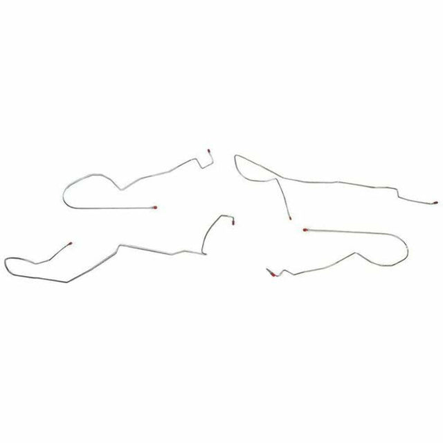 t 98-02 Chevy Camaro Intermediate Brake Line Kit Traction Control Stainless Steel FIN9804SS Fine Lines