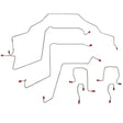 Front Brake Line Kit for 1998-1902 Dodge Ram 2500/3500 ABS 2WD stainless steel