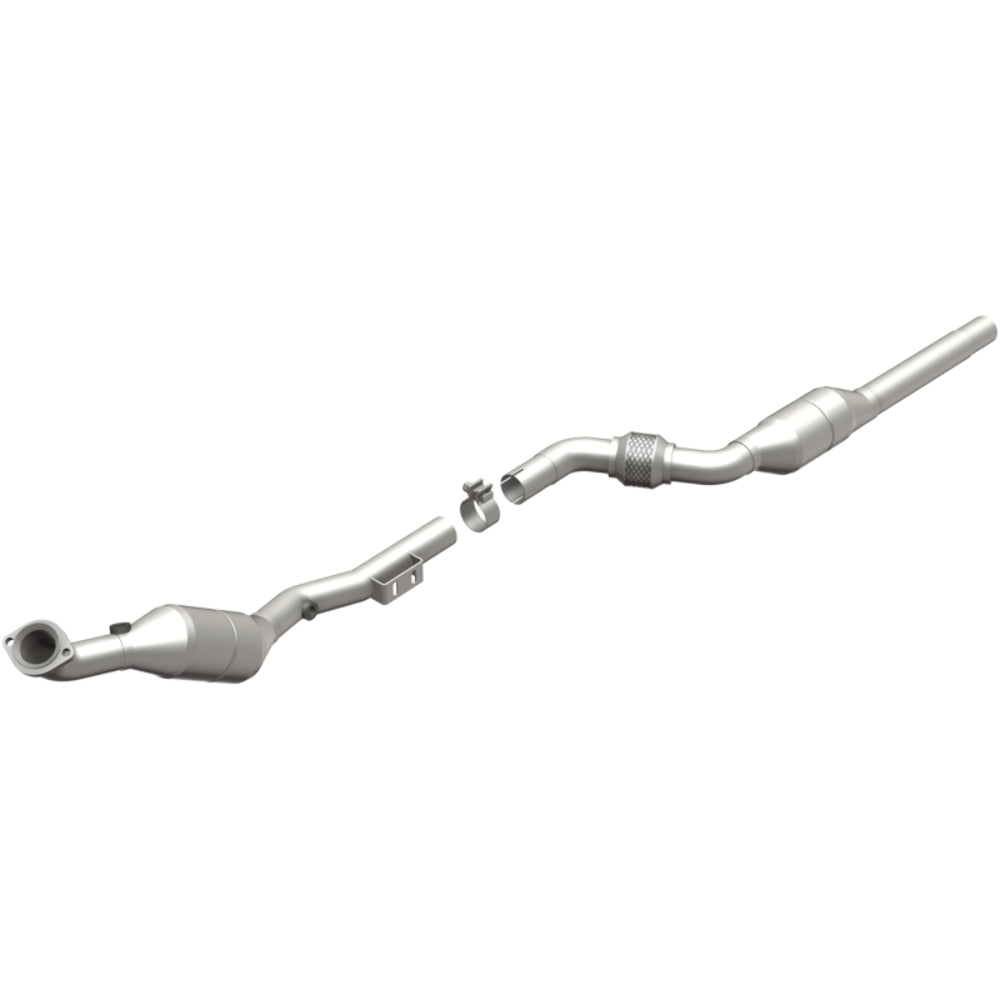 MagnaFlow direct-fit catalytic converter for 1998-2002 Mercedes 3.2L stainless steel CARB compliant OBDII 51823