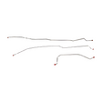 Intermediate Brake Line Kit for 1998-2003 98-03 Chevy S10 4WD stainless steel