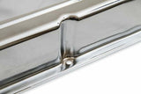 Mr. Gasket chrome valve covers dual cap holes fits 1960 1986 chevrolet small block 262 400 Chevy steel 9800