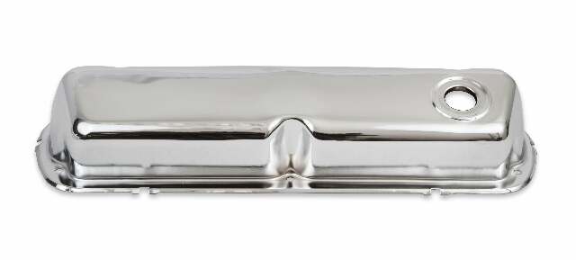 Mr. Gasket chrome valve covers Ford steel 9804