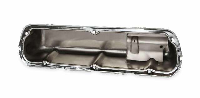 Mr. Gasket chrome valve covers Ford steel 9804