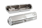 Mr. Gasket chrome valve covers Ford steel 9804