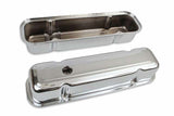 Mr. Gasket chrome tall style valve covers steel 9805
