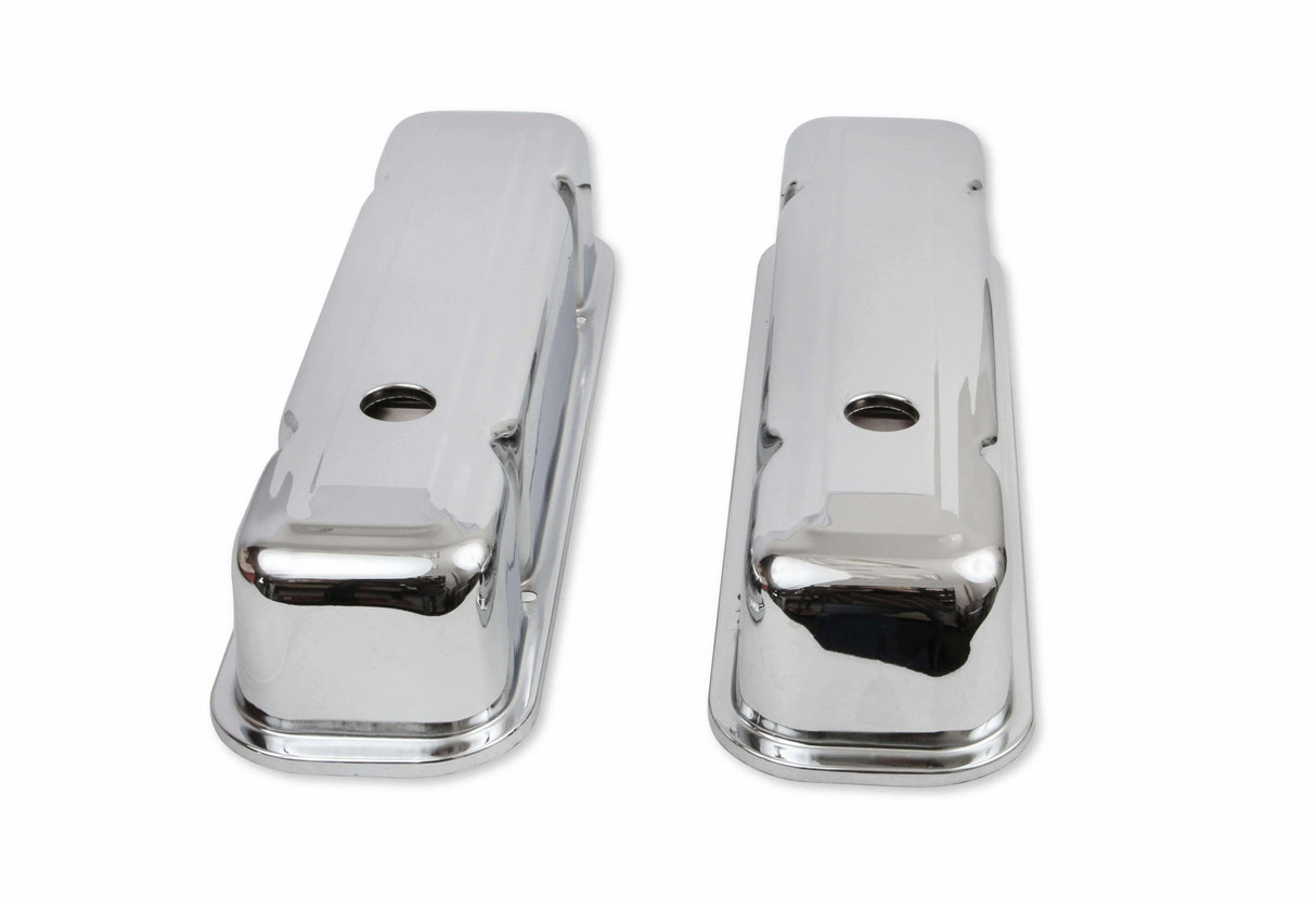 t Mr. Gasket Chrome Tall-Style Valve Covers - 9805 Mr. Gasket
