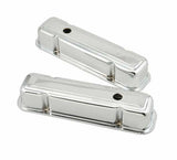 Mr. Gasket chrome tall style valve covers steel 9805