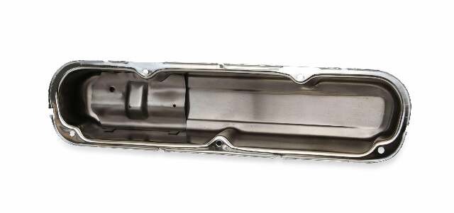 Mr. Gasket chrome tall style valve covers steel 9806