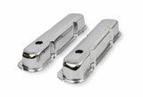 Mr. Gasket chrome tall style valve covers steel 9806
