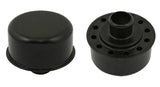 Mr. Gasket push on breather flat black 9810BP Chevy 22 inch diameter chrome 2493