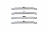 Mr. Gasket valve cover clamps, long style, chrome steel 9817