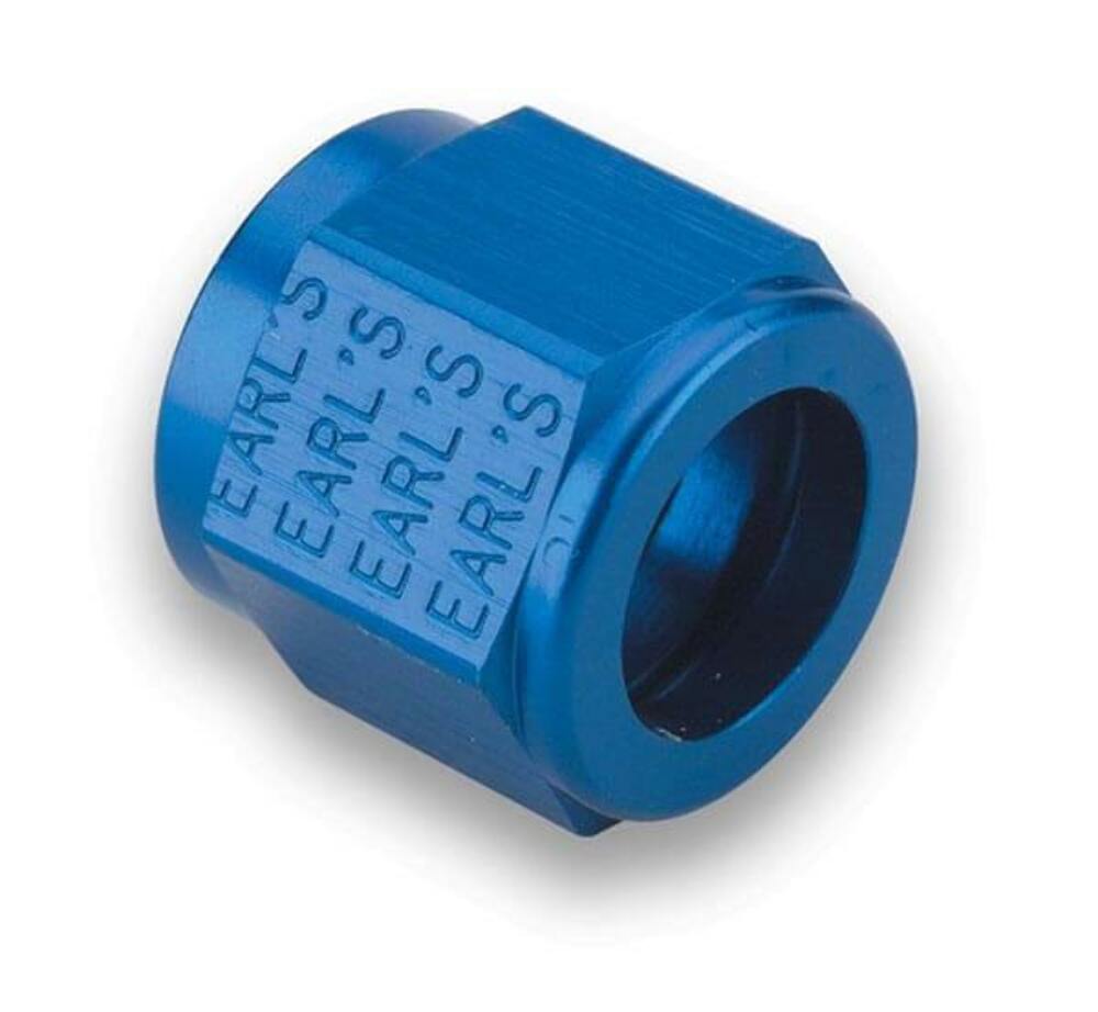 8 AN Aluminum Tube Nut - 981808ERL AN fitting