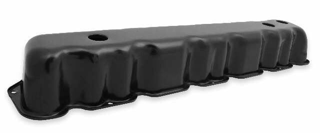 Mr. Gasket valve cover black 9831BMRG chrome steel 2493