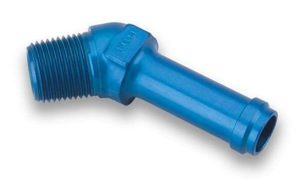 Earls 45 Degree 1/2 Hose to 3/8 NPT Male Elbow - 984408ERL